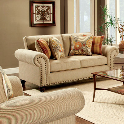 JEG-9221-MW KUI6331 Hokku Designs Primavera Transitional Loveseat
