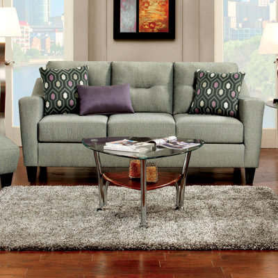 Hokku Designs JEG-9321-TG Violette Modern Sofa