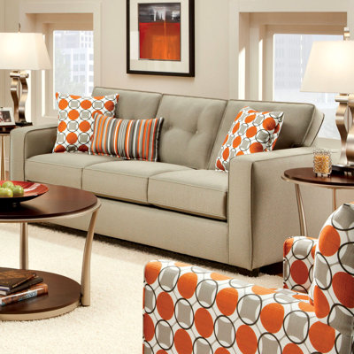 Hokku Designs JEG-9672-TG Euclid Sofa