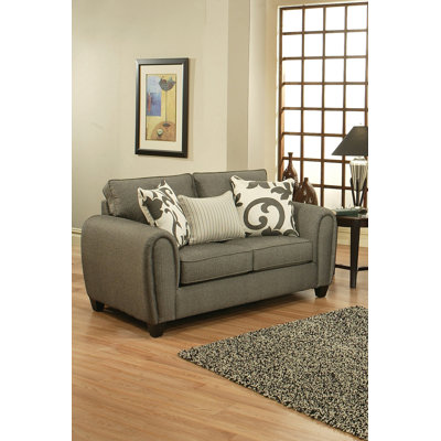DJJ-BNTUFSEBN-MPWF XHX1022 Hokku Designs Central Chenille Loveseat