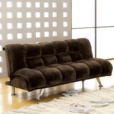 Hokku Designs JEG-3015MU Jopelli Flannel Convertible Sleeper Sofa