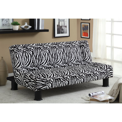 Hokku Designs JEG-3572 Jhalko Zebra Print Convertible Sofa