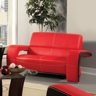 JEG-7123-SFE-T XHX1136 Hokku Designs Nova Leatherette Sofa