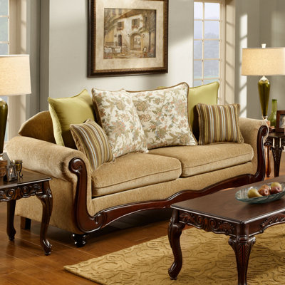 JEG-8701-XIF-T XHX1087 Hokku Designs Gevenvie Cotton Sofa