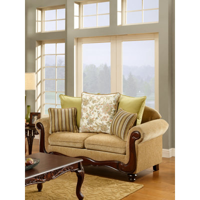 JEG-8701-XIF-M XHX1088 Hokku Designs Gevenvie Cotton Loveseat