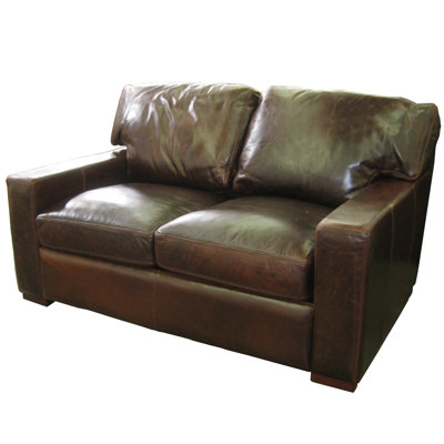 Hokku Designs 66002 Grandeur Leather Loveseat
