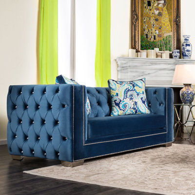 Hokku Designs KUI7038 25820162 Sahteene Tuxedo Loveseat