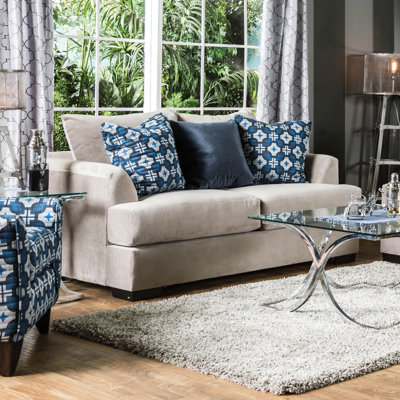 KUI7545 27194893 KUI7545 Hokku Designs Tailani Contemporary Loveseat