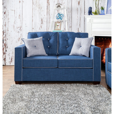 JEG-9913-MW KUI5328 Hokku Designs Urban Valor Tufted Loveseat