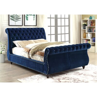 Hatfield Upholstered Sleigh Bed