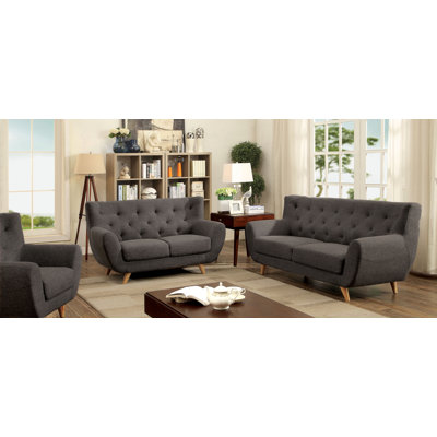 Hokku Designs IDF-6134GY-SF / IDF-6134LG-SF Kandor Living Room Collection