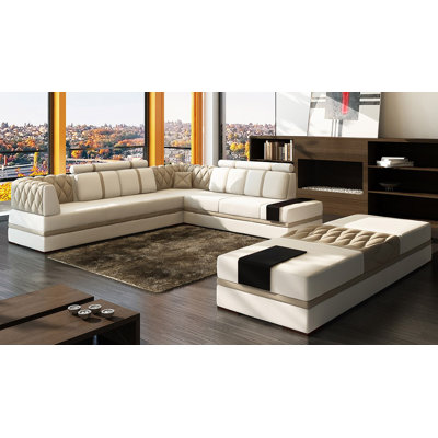 Hokku Designs KUI8506 31344988 Magdalena Sectional Finish