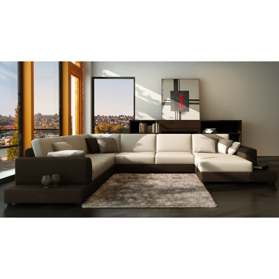 Hokku Designs NG3727 Baxton Sectional