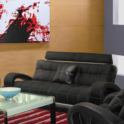 MF2232-Sofa Set KUI1843 Hokku Designs Arthur Leather Sofa