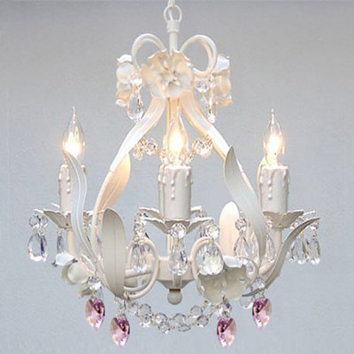 Harrison Lane Garden 4 Light Crystal Chandelier T40-156