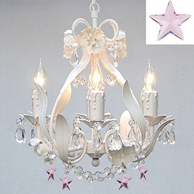 Harrison Lane Floral 4 Light Mini Chandelier T40-622