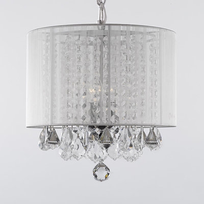 Harrison Lane 3 Light Crystal Chandelier T40-596