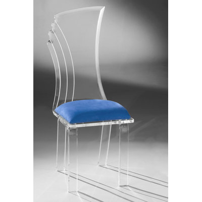 Prisma Side Chair Upholstery: Black