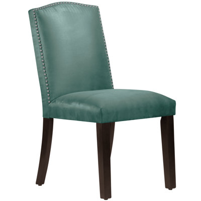 Nadia Parsons Chair with Nail Buttons Upholstery Premier Tidepool