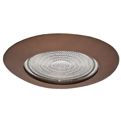 Lexan Shower Fresnel 6 Recessed Trim