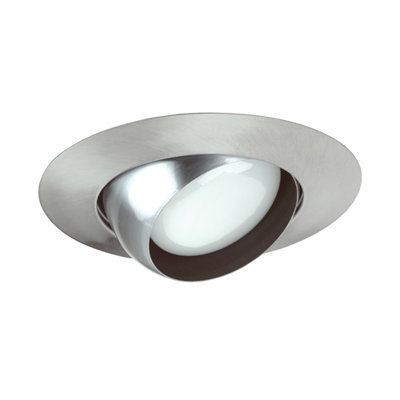 R30 Eyeball 6 Recessed Trim Finish: Nickel