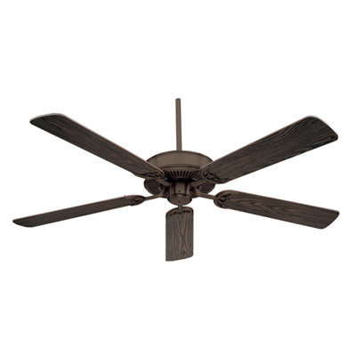 52 Masterbuilder 5 Blades Ceiling Fan Finish: Bronze