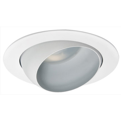 Eyeball 5 Recessed Trim Finish: White