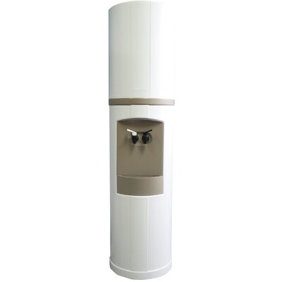 Fahrenheit Water Cooler Temperature: RoomTemp-Cold, Finish: White with Galveston Gray image