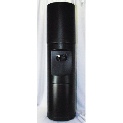 Fahrenheit Bottled Water Cooler Temperature: RoomTemp-Cold, Finish: Black with Black image