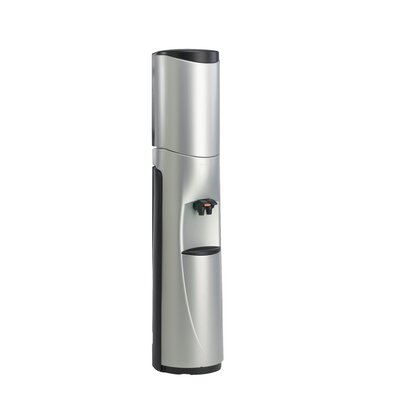 Pacifik Bottled Water Cooler with Energy Star Compliant Temperature: Hot-Cold, Finish: Silver with Black image