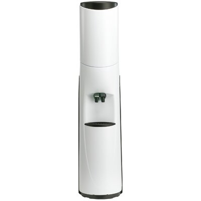 Pacifik Bottled Water Cooler with Energy Star Compliant Temperature: RoomTemp-Cold, Finish: White with Black image