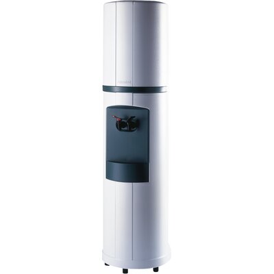 Fahrenheit Water Cooler Temperature: Hot-Cold, Finish: White with Silver Metallic image