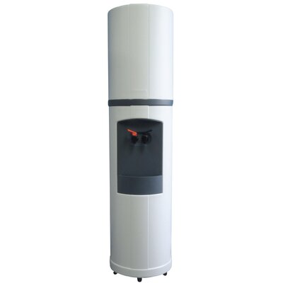 Fahrenheit Water Cooler Temperature: Hot-Cold, Finish: White with Blue image