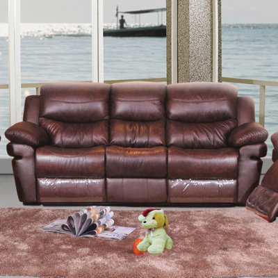 3331-3R PLKH1000 E-Motion Furniture Mt. Adams Leather Reclining Sofa
