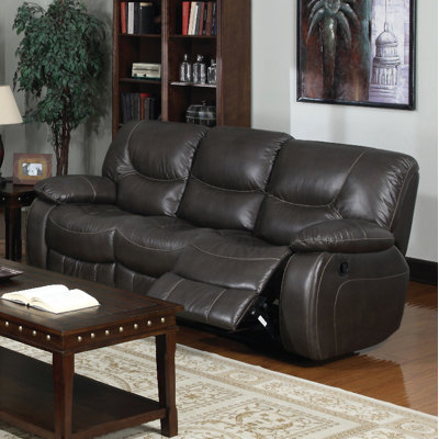 3470-3R PLKH1037 E-Motion Furniture Mt. Garibaldi Leather Reclining Sofa