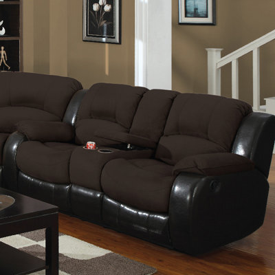3154-2CR PLKH1072 E-Motion Furniture Mt. Rainier Reclining Loveseat