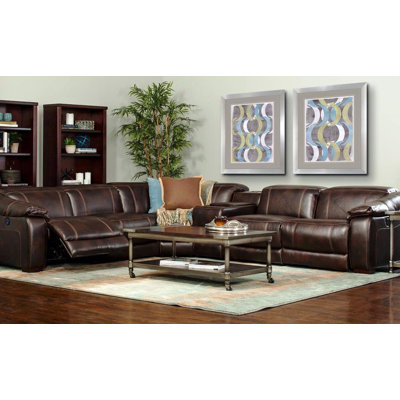 E-Motion Furniture 4253-SEC James Power Reclining Sectional
