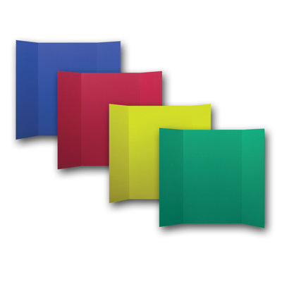 36 x 48 1 Ply Corrugated Project Board Color: Primary Colors image