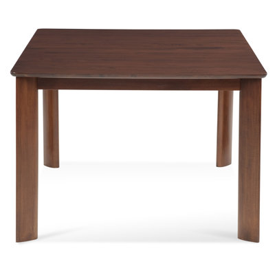 Ari Dining Table Table Top: Strata Top, Finish: Aurora