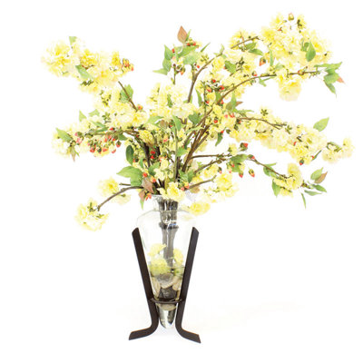 Blossoms in Glass Vase image