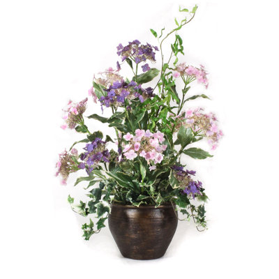 Hydrangeas in Vase image