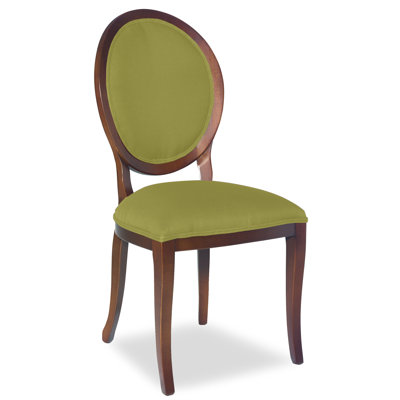 Divine Kayla Side Chair Upholstery: Me Pear