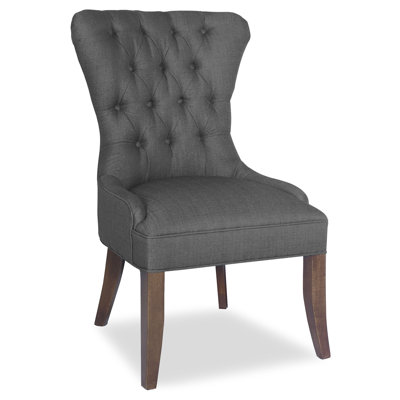 Divine Lauren Marie Parsons Chair Upholstery: Me Charcoal