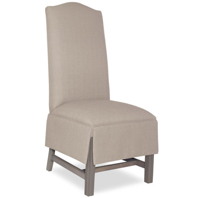 Divine Khloe Parsons Chair Upholstery: Me Linen