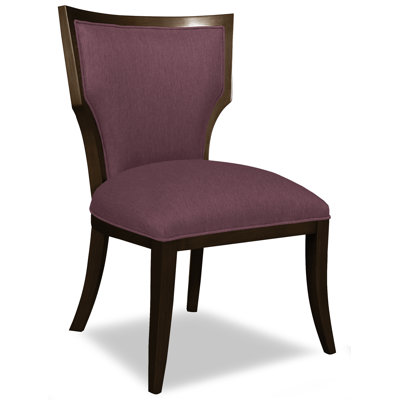 Divine Ashley Side Chair Upholstery: Me Chestnut