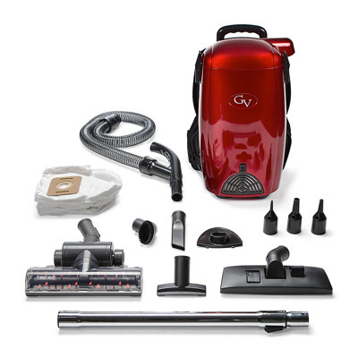 8 Quart Light Powerful HEPA BackPack Vacuum Blower Loaded image