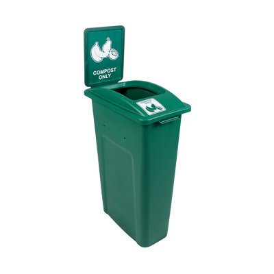 Waste Watcher® Compost Single 23 Gallon Recycling Bin Waste Watcher® Compost Single 23 Gallon Recycling Bin