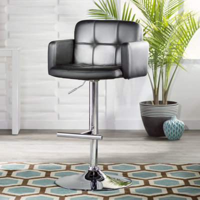 Bethany Adjustable Height Swivel Bar Stool