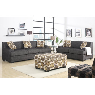 Zipcode Design ZIPC3518 30349251 Natalee 2 Piece Living Room Set Upholstery