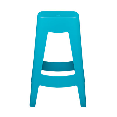 Maxwell Bar Stool (Set of 4) Finish: Teal